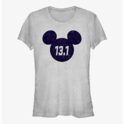 Coupon ⌛ Disney Mickey Mouse 13.1 Half Marathon Ears 👍 Girls T-Shirt ⌛