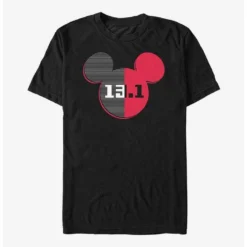 Top 10 ⌛ Disney Mickey Mouse 13.1 Half Marathon Ears T-Shirt ⭐