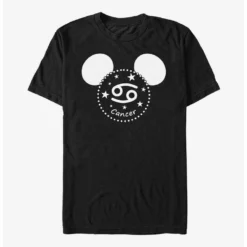 Best Pirce 🤩 Disney Mickey Mouse Zodiac Cancer T-Shirt ⌛