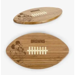 Budget 🌟 Disney Mickey Mouse NFL CLE Browns Cutting Board ✔️ -Mickey Mouse Store 19845206 av2