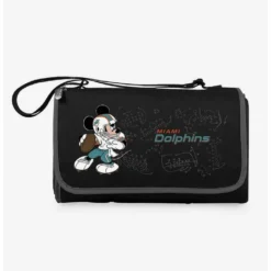 Best reviews of 👍 Disney Mickey Mouse NFL Miami Dolphins Outdoor Picnic Blanket 🤩