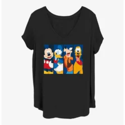 Best Pirce 😍 Disney Mickey Mouse Bro Time Girls T-Shirt Plus Size 🔥