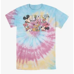 Top 10 ✔️ Disney Mickey Mouse Classic Bunch Tie Dye T-Shirt ✔️