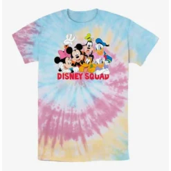 Deals 💯 Disney Mickey Mouse Disney Squad Tie Dye T-Shirt 👍