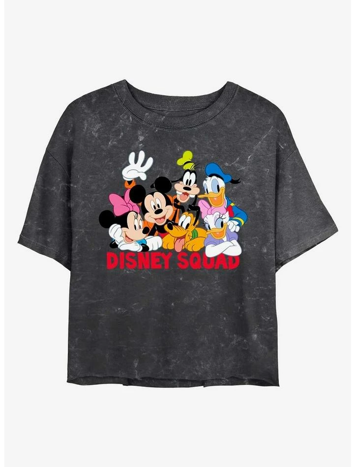 Promo π Disney Mickey Mouse Disney Squad Mineral Wash Crop Girls T-Shirt β 1 Promo π Disney Mickey Mouse Disney Squad Mineral Wash Crop Girls T-Shirt β