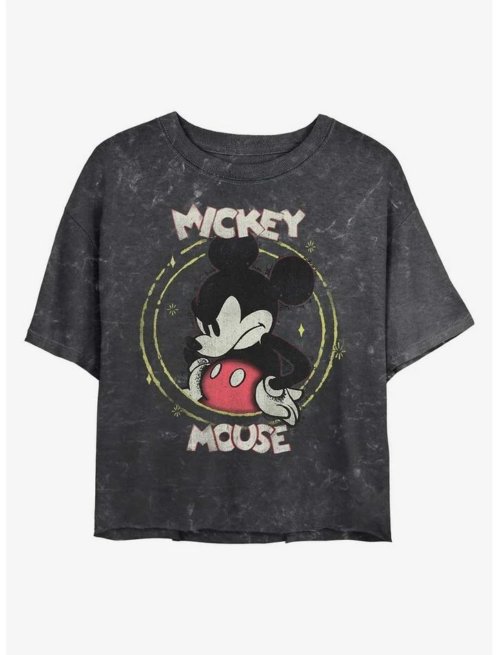Coupon π₯° Disney Mickey Mouse Gritty Mickey Mineral Wash Crop π Girls T-Shirt β 1 Coupon π₯° Disney Mickey Mouse Gritty Mickey Mineral Wash Crop π Girls T-Shirt β