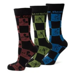 Top 10 ⭐ Disney Mickey Mouse and Friends Checkered Sock 3-Pack ⭐