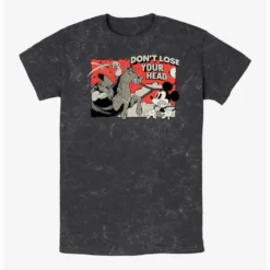 New ✨ Disney Mickey Mouse Don't Lose Your Head Mineral Wash T-Shirt 😉