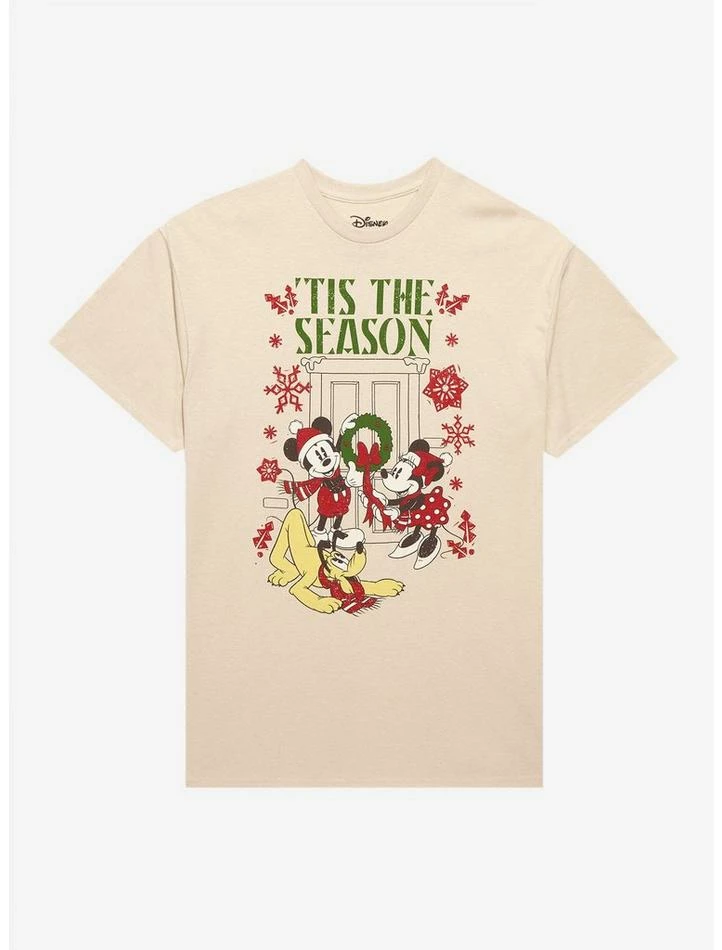 Best Sale βοΈ Disney Mickey Mouse And Friends 'Tis The Season Boyfriend Fit Girls T-Shirt π 1 Best Sale βοΈ Disney Mickey Mouse And Friends 'Tis The Season Boyfriend Fit Girls T-Shirt π