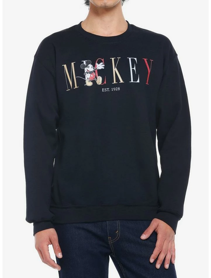 Discount π Disney Mickey Mouse Name Classic Sweatshirt π₯ 1 Discount π Disney Mickey Mouse Name Classic Sweatshirt π₯