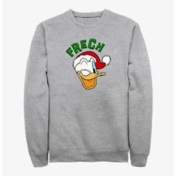 Best deal 🛒 Disney Mickey Mouse Frech Naughty in German Donald Sweatshirt 👏