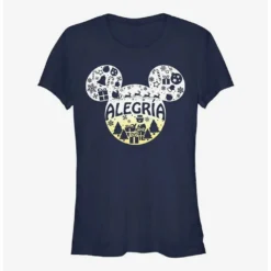 Best Sale ✨ Disney Mickey Mouse Alegria Joy in Spanish Ears Girls T-Shirt 🎉