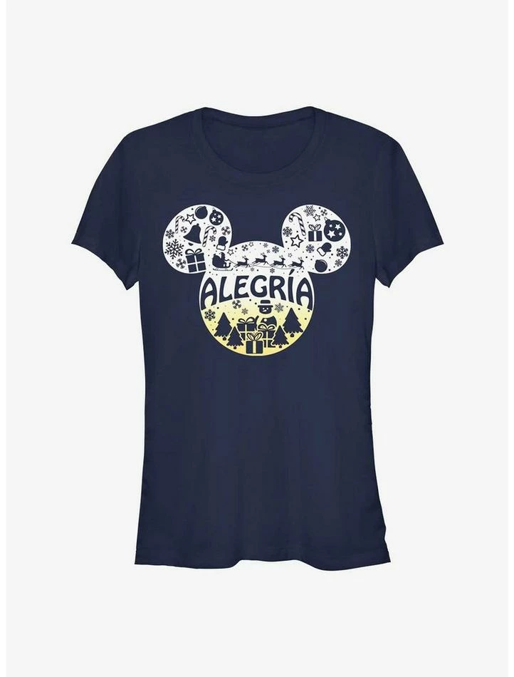 Best Sale β¨ Disney Mickey Mouse Alegria Joy in Spanish Ears Girls T-Shirt π 1 Best Sale β¨ Disney Mickey Mouse Alegria Joy in Spanish Ears Girls T-Shirt π