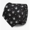 Top 10 ❤️ Disney Mickey Mouse Dot Black Men's Tie 🥰