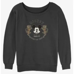 Best Pirce 😍 Disney Mickey Mouse Spirit of Tiger ✨ Girls Slouchy Sweatshirt ⌛