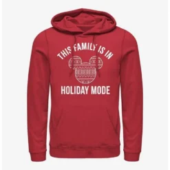 Buy ⭐ Disney Mickey Mouse Family Holiday Mode Hoodie ✨
