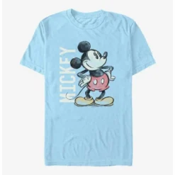 Cheap 👍 Disney Mickey Mouse Charcoal Mickey T-Shirt ⌛