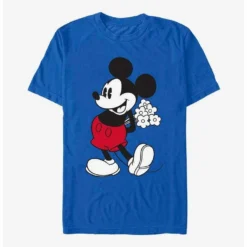 Outlet ⭐ Disney Mickey Mouse Flowers For You T-Shirt 😉