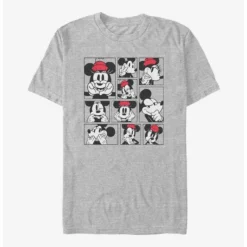 Hot Sale 🌟 Disney Mickey Mouse Minnie & Mickey Expressions T-Shirt 🔔