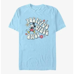 Budget 😍 Disney Mickey Mouse Positive Vibes T-Shirt 🛒