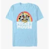 Wholesale 🛒 Disney Mickey Mouse Friends Under The Rainbow T-Shirt 🤩
