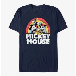 Buy 😉 Disney Mickey Mouse Friends Under The Rainbow T-Shirt 😍