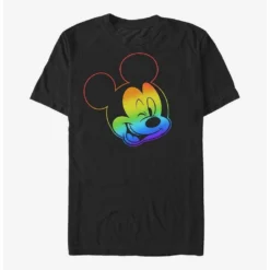 Outlet 🔥 Disney Mickey Mouse Rainbow Mickey T-Shirt 🧨