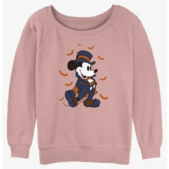 Buy 🌟 Disney Mickey Mouse Vampire Mickey Girls Slouchy Sweatshirt ⭐