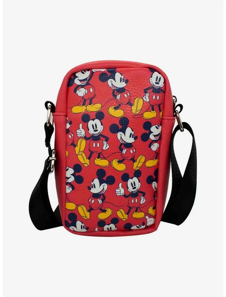 Outlet π Disney Mickey Mouse Standing Poses Vegan Leather Crossbody Bag π 3 Outlet π Disney Mickey Mouse Standing Poses Vegan Leather Crossbody Bag π - Image 3
