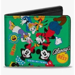 New ⭐ Disney Disney The Sensational Six Always The Best Group Pose Bifold Wallet 💯