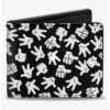 Discount 👏 Disney Mickey Mouse Hand Gestures ScatteBifold Wallet ⭐