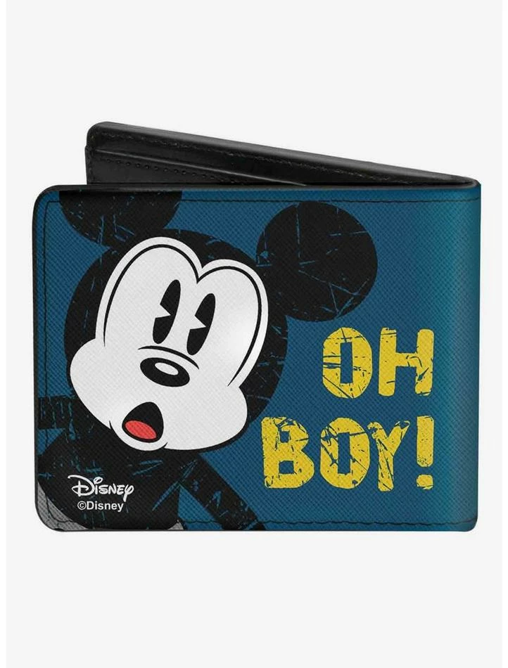 Top 10 π Disney Mickey Mouse Oh Boy Pose Weathered Bifold Wallet π 2 Top 10 π Disney Mickey Mouse Oh Boy Pose Weathered Bifold Wallet π - Image 2