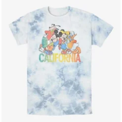 New ✨ Disney Mickey Mouse Cali Group Tie-Dye T-Shirt ⌛