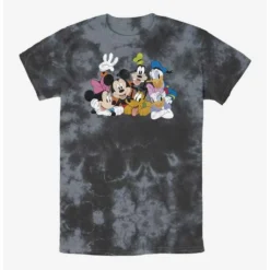 Deals ⌛ Disney Mickey Mouse All The Friends Tie-Dye T-Shirt 💯