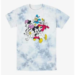 Wholesale ❤️ Disney Mickey Mouse Fun Run Tie-Dye T-Shirt ✨