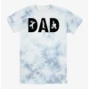 Cheapest 🥰 Disney Mickey Mouse Goofy Dad Tie-Dye T-Shirt ⌛