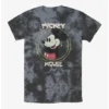 Budget 🧨 Disney Mickey Mouse Happy Mickey Tie-Dye T-Shirt ✨