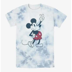 Top 10 🧨 Disney Mickey Mouse Plaid Mickey Tie-Dye T-Shirt ✨