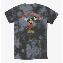 Top 10 😉 Disney Mickey Mouse Retro Mickey Tie-Dye T-Shirt ⌛