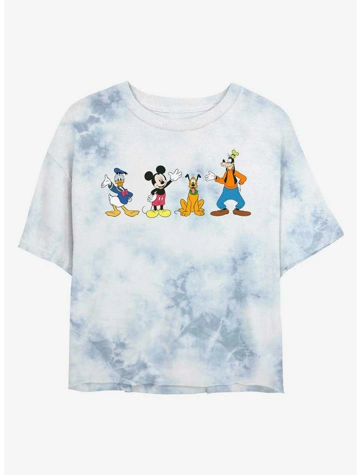 Brand new π Disney Mickey Mouse Just The Boys Tie-Dye Girls Crop T-Shirt β 1 Brand new π Disney Mickey Mouse Just The Boys Tie-Dye Girls Crop T-Shirt β