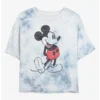 Buy ⌛ Disney Mickey Mouse Vintage Classic Tie-Dye ✔️ Girls Crop T-Shirt ⭐