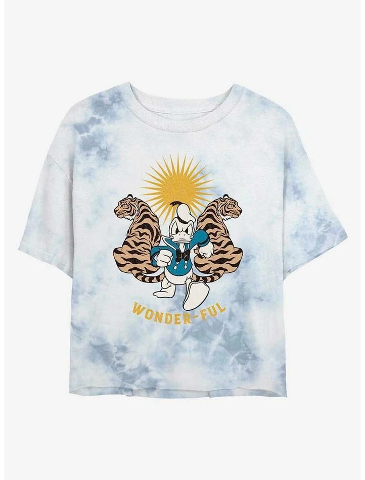 Outlet π Disney Mickey Mouse Wonderful Duck Tie-Dye Girls Crop T-Shirt π 1 Outlet π Disney Mickey Mouse Wonderful Duck Tie-Dye Girls Crop T-Shirt π