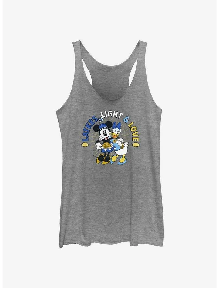 Deals β€οΈ Disney Mickey Mouse Latkes Light & Love Minnie and Daisy π€© Girls Tank π 1 Deals β€οΈ Disney Mickey Mouse Latkes Light & Love Minnie and Daisy π€© Girls Tank π