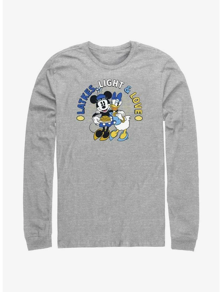 Deals π₯° Disney Mickey Mouse Latkes Light & Love Minnie and Daisy Long-Sleeve T-Shirt β 1 Deals π₯° Disney Mickey Mouse Latkes Light & Love Minnie and Daisy Long-Sleeve T-Shirt β