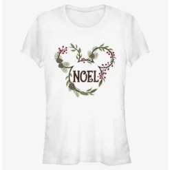 Brand new 🎉 Disney Mickey Mouse Noel Mistletoe Ears Girls T-Shirt 🎁