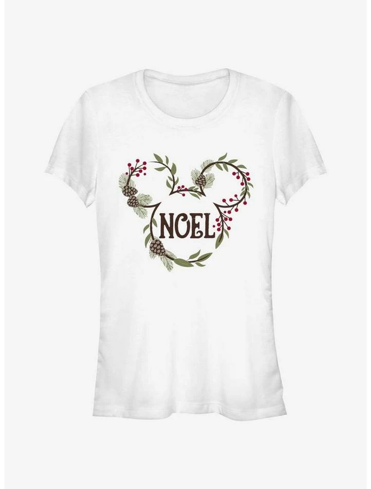 Brand new π Disney Mickey Mouse Noel Mistletoe Ears Girls T-Shirt π 1 Brand new π Disney Mickey Mouse Noel Mistletoe Ears Girls T-Shirt π