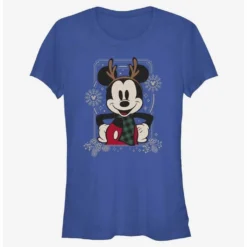 Wholesale 😀 Disney Mickey Mouse Winter Ready 😍 Girls T-Shirt ⭐