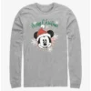 Top 10 🛒 Disney Mickey Mouse Snowflakes Santa Mickey Long-Sleeve T-Shirt 🥰