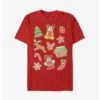 Best deal ✔️ Disney Mickey Mouse Gingerbread Mice Extra Soft T-Shirt 💯