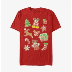 Best deal ✔️ Disney Mickey Mouse Gingerbread Mice Extra Soft T-Shirt 💯